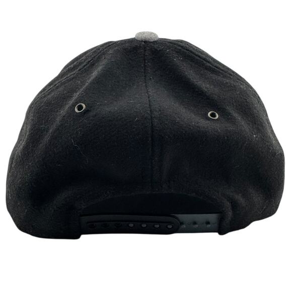 Zephyr Texas A&M Snapback Cap Black Crown Gray Brim Straight Edge Swagger - Picture 5 of 7